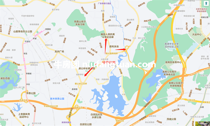 东莞凤岗雁田统建楼《凤凰花园》4栋小区,通燃气,带停车场,10分钟到深圳 - 牛房团